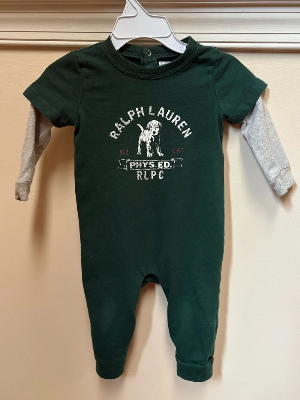 Ralph Lauren Infant Boy Long Sleeve Coverall Bundle